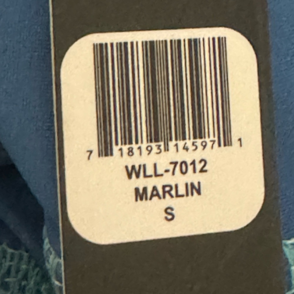 NEW!! Wave Life Blue Marlin Active Leggings - Picture 12 of 13
